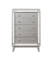Coaster Leighton 5-drawer Chest Metallic Mercury Model 204925